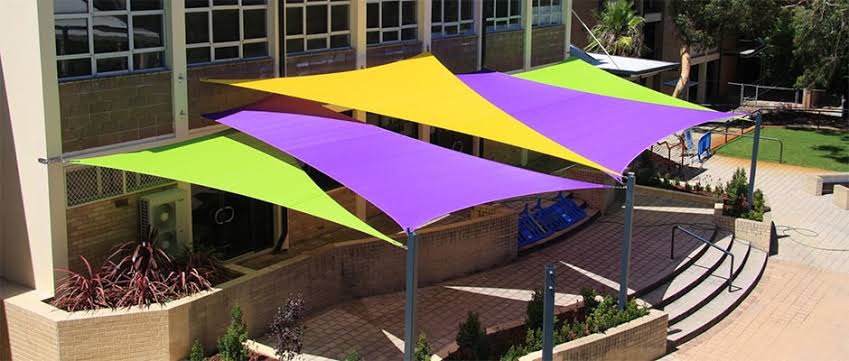 tensile for apartment entrance image