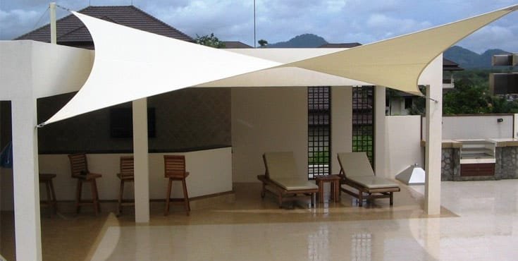 Premium Tensile Structure for Outdoor Residential Area