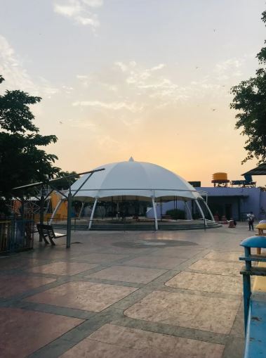 Tensile Structure for Outdoor Party area