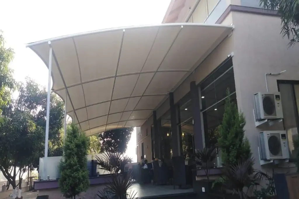 Home Premium Tensile Structure image of for Hotel Entrance