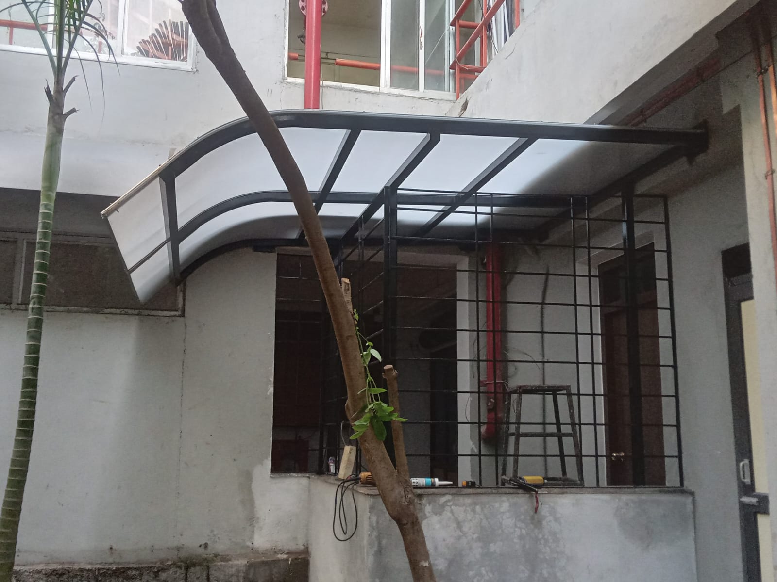 Applications Polycarbonate roof for residential