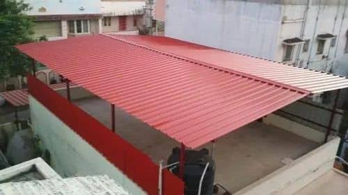 Metal sheet for commercial