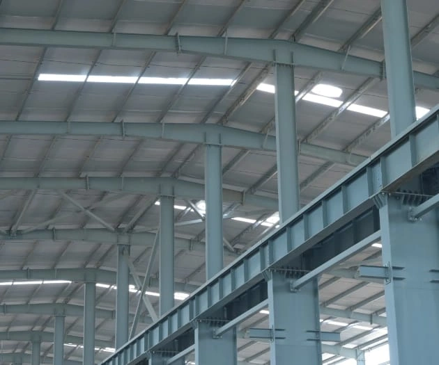 Applications Pre-Engineered Building(PEB) structure image for Heavy workshop areas
